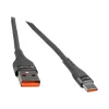 Tracer 47487 USB A - Type C M/M 1m kábel sivý