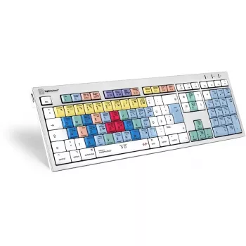 Logickeyboard LKB-CBASE-CWMU-DE kancelárska USB QWERTZ nemčina viacfarebná