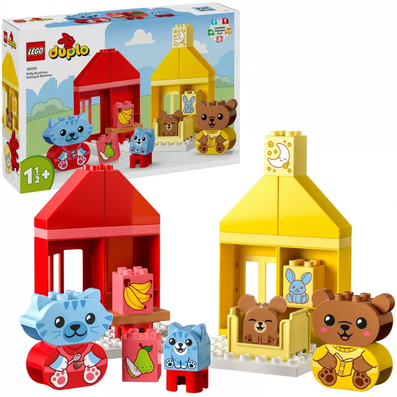 LEGO DUPLO Moje prvé denné rutiny: jedlo a spánok 10414