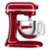 KitchenAid 5KSM60SPXEER kuchynský robot 375 W sivá, červená, nerezová oceľ