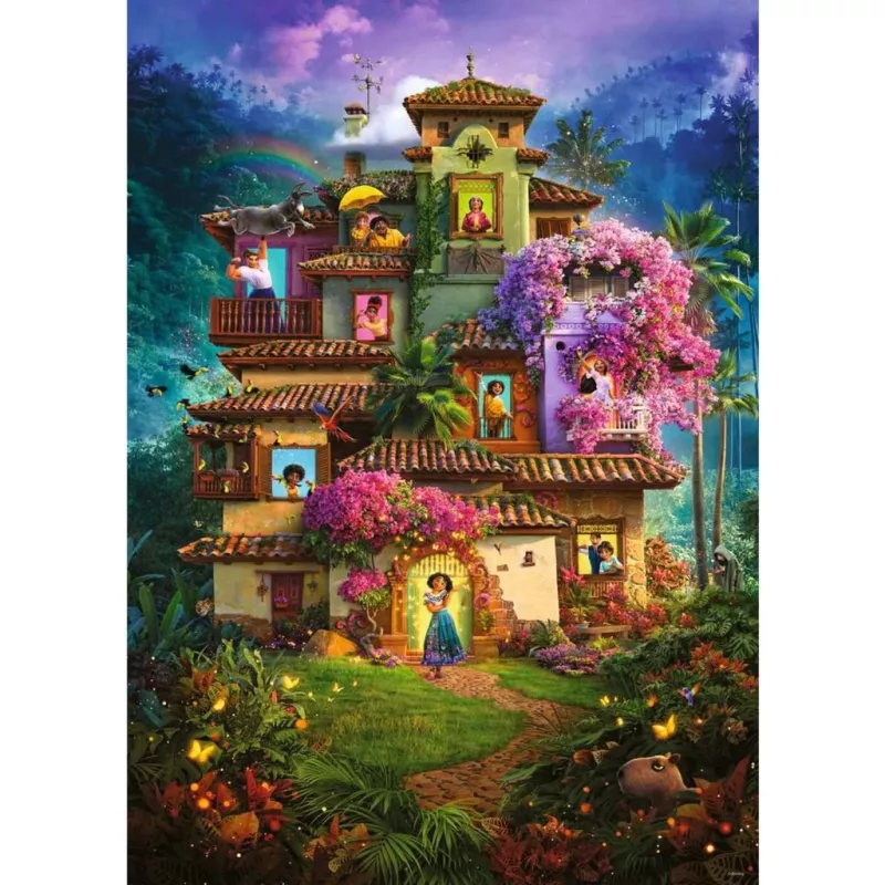 Puzzle Ravensburger Encanto 1000 dielov, veľkoformátové puzzle s 1000 dielmi