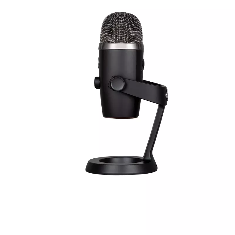 Logitech Yeti Nano, stolný mikrofón, 20 - 20000 Hz, 0,5%, 24 bit, 48 kHz, 4,5 mV/Pa