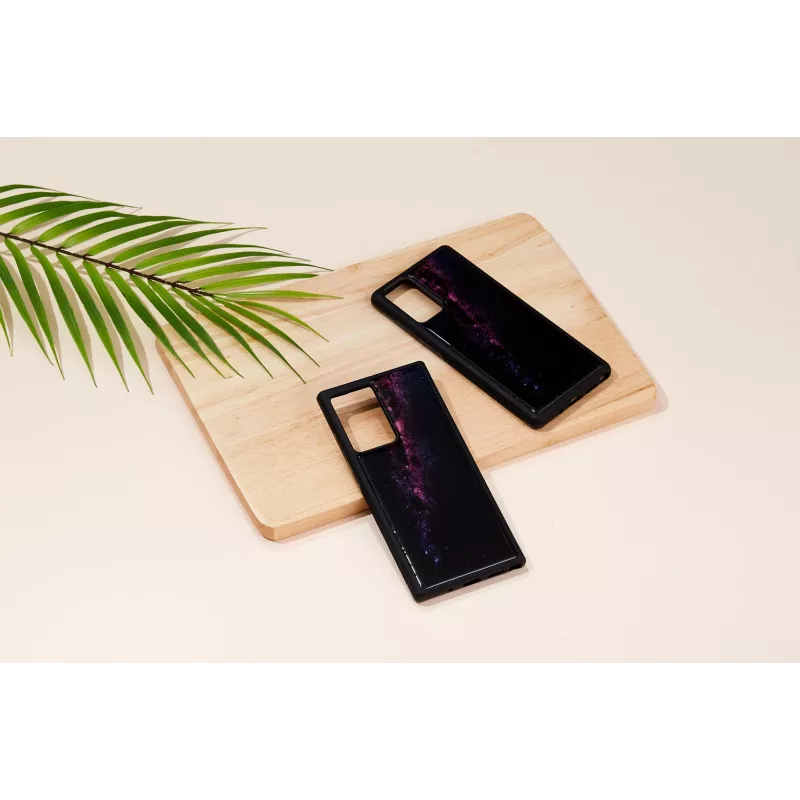 Ochranné puzdro iKins pre Samsung Galaxy Note 20 — Milky Way čierne