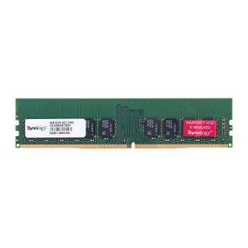 Synology - DDR4 - modul - 8 GB - DIMM 288-PIN - 2666 MHz / PC4-21300 1.2 V nebufferovaná ECC