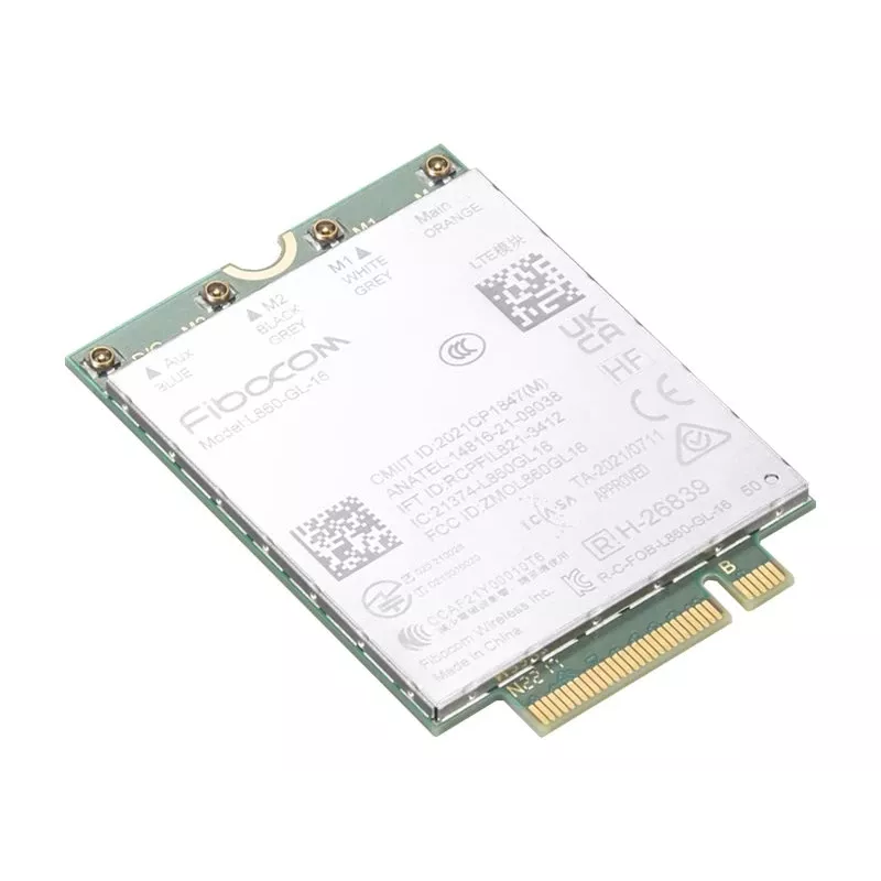 Interná karta WWAN Lenovo 4XC1K20995, 1000 Mbit/s, bezdrôtová, M.2
