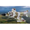 Cobi Blocks F-4M Phantom II vojenské lietadlo model, 728-dielna stavebnica