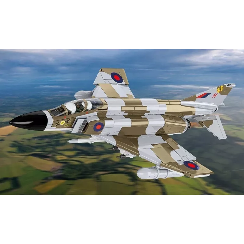 Cobi Blocks F-4M Phantom II vojenské lietadlo model, 728-dielna stavebnica