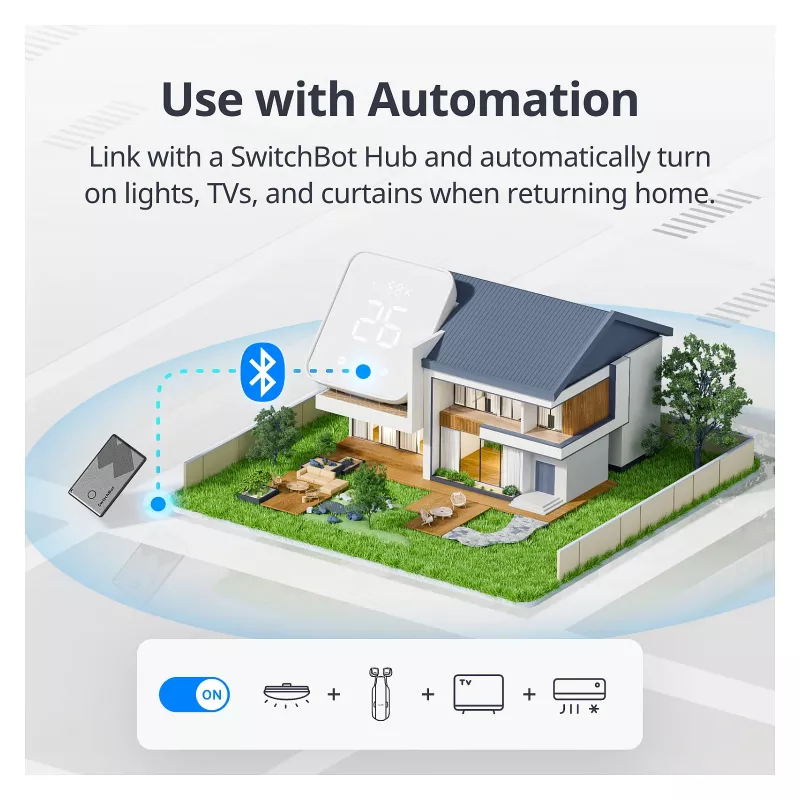 Switchbot tracker do peňaženky NFC kompatibilný (W2500032)