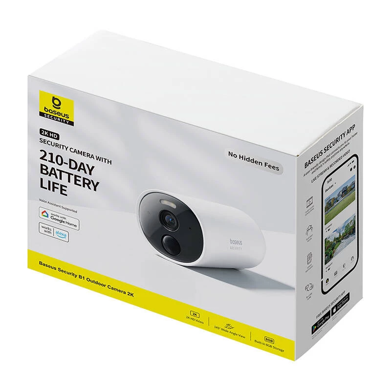 Bezpečnostná kamera Baseus Outdoor Camera Security B1 2K