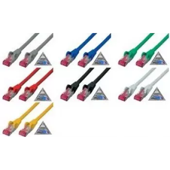 Sieťový kábel ShiverPeaks BS75717-AR červený 7,5 m Cat6a S/FTP