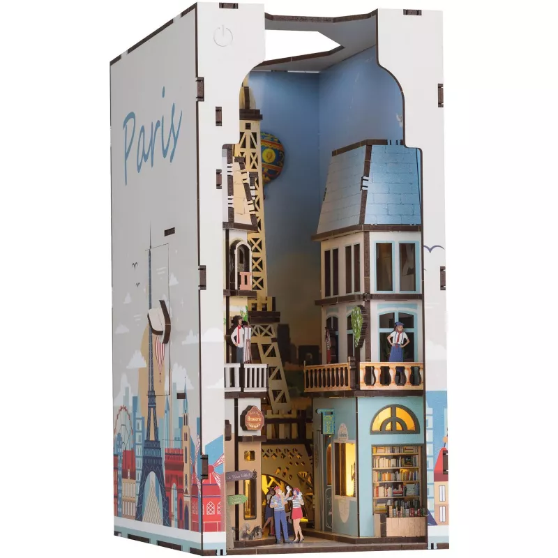 Tvorivá sada REVELL Tiny Adventures „Paris“ — miniatúrny model z papiera, kreatívny koníček