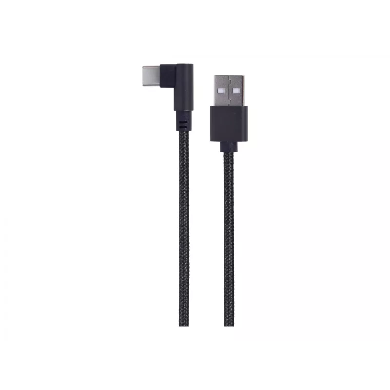 Kábel USB 2.0 na USB-C zahnutý / CC-USB2-AMCML-0,2M GEMBIRD
