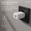 AC Indoor USB GaN nabíjačka DIGITUS DA-10301 — 30W, 1× USB-C, 1× USB-A, 100–240V, biela