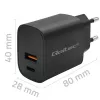 Napájací zdroj QOLTEC 52377 GaN 30W výstup 5–20V pre prenosné zariadenia