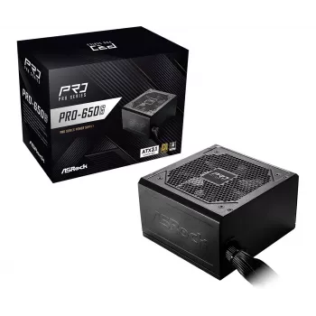 ASRock PRO-650G 650W 80 PLUS Gold napájací zdroj