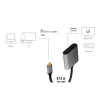 LogiLink CUA0102 USB 3.2 Gen1 Type-C na DisplayPort kábel 0,15 m čierna