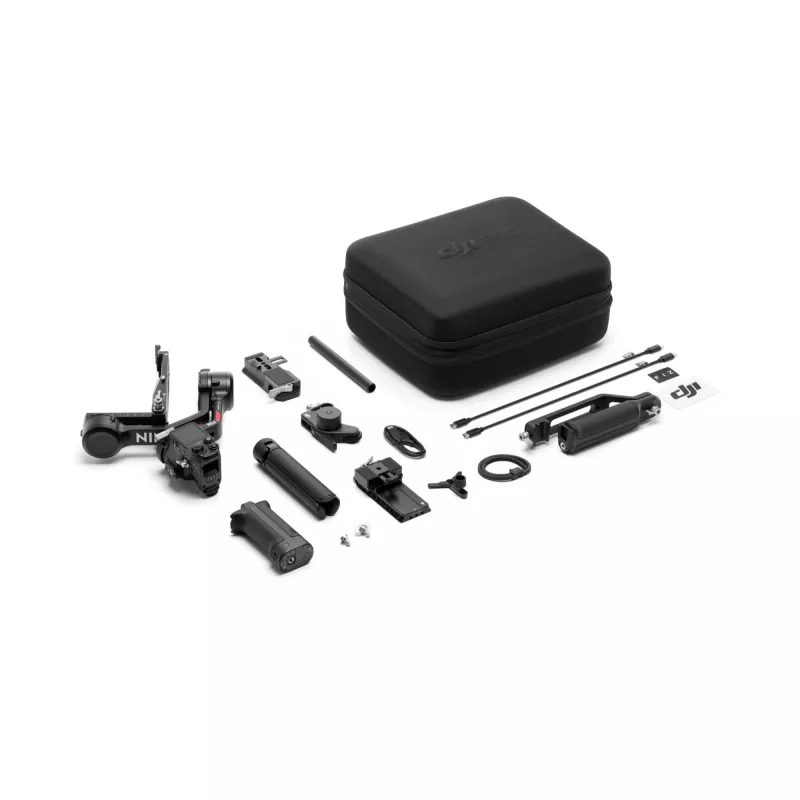 Stabilizátor ručnej kamery DJI RS 4 Combo čierny hliník 12h batéria