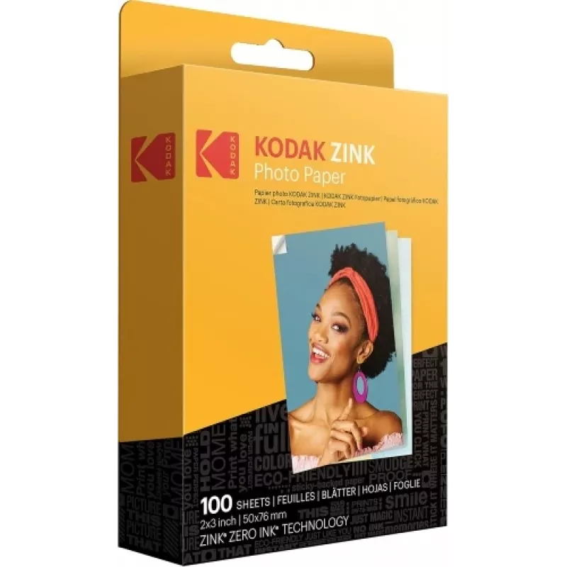 Kodak ZINK 2x3'' 50x76 mm 100 listov fotografického papiera