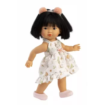 Bábika 28 cm Llorens s realistickými črtami a mäkkým telom, model 28040