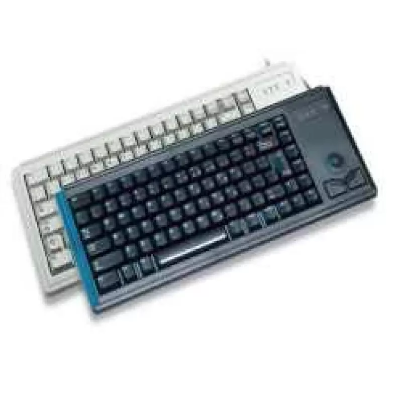 CHERRY TAS G84-4400 drôtová US rozloženie svetlosivá TRACKBALL USB