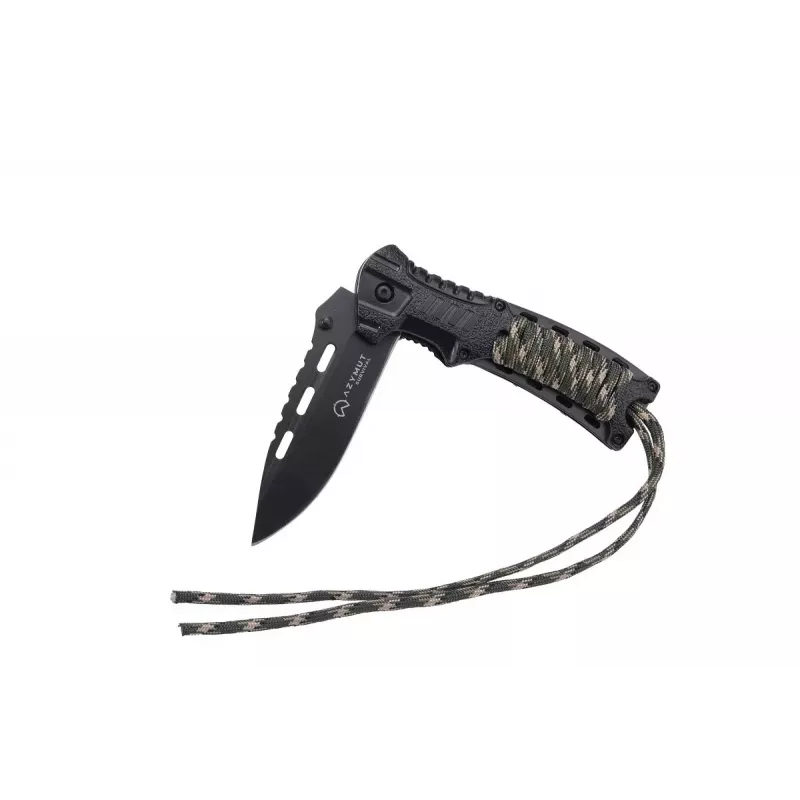Survival nôž AZYMUT Survival Fire Starter — pevný kempingový nôž s integrovaným kresadlom