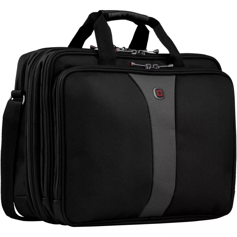 Wenger/SwissGear Legacy 17 taška na notebook 43,2 cm (17) aktovka čierna, sivá