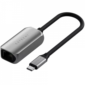 Satechi USB-C adaptér (1x USB-C konektor samec, 1x Gigabit LAN (1/2,5 Gbit/s)) ST-AE25M