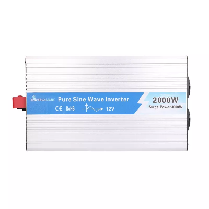 Extralink OPIP-2000W | menič napätia | auto 12V, 2000W čistá sínusová vlna