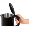 Kanvica ProfiCook PCWKS1243 — 1,7 l, 2200 W, regulácia teploty 50–100°C, čierna