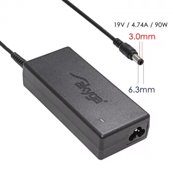 Akyga AK-ND-27 napájací zdroj pre notebook pre Samsung, 90 W, 19 V, 4,74 A, 5,5 x 3,0 mm + kolík