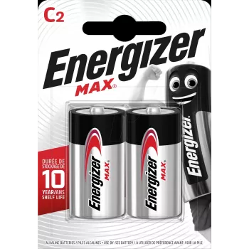 Jednorazová batéria Energizer C 1,5 V alkalická balenie 2 ks E301533200