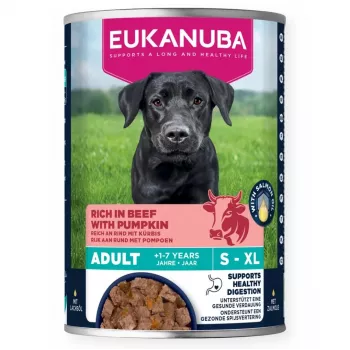EUKANUBA krmivo pre psov konzerva LC Adult hovädzie & tekvica 400 g