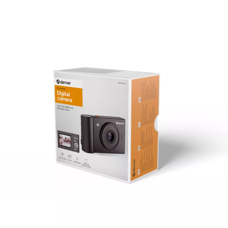 Digitálny fotoaparát Denver DCA-4811B 5-megapixelový CMOS senzor čierny