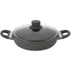 Servírovacia panvica Ballarini 75002-973-0 okrúhla sivá 28 cm