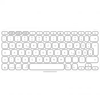 Logitech Keys-To-Go 2 klávesnica univerzálna Bluetooth QWERTZ nemecká biela