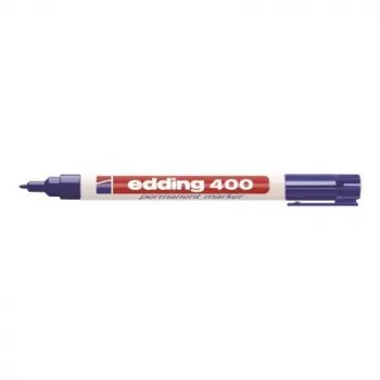 Permanentný marker Edding 400 modrý