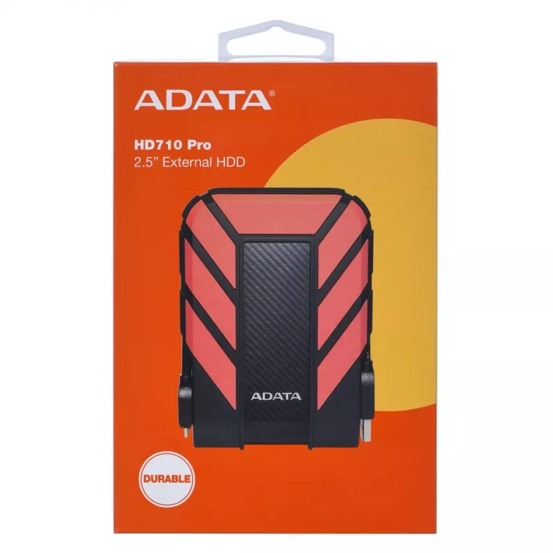 ADATA HD710 Pro externý pevný disk 1 TB 2,5 palca USB 3.2 Gen 1 (3.1 Gen 1) čierny, červený