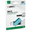 USB flash disk Emtec 32 GB USB Type-A C350 Brick 2.0 čierny modrý