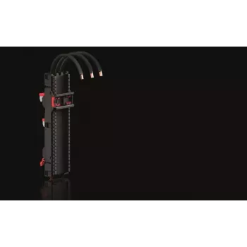 Rittal zariadenie adaptér 65 A AWG RX 93607606 3-pólový, šírka 54 mm, pozícia konektora 1=4