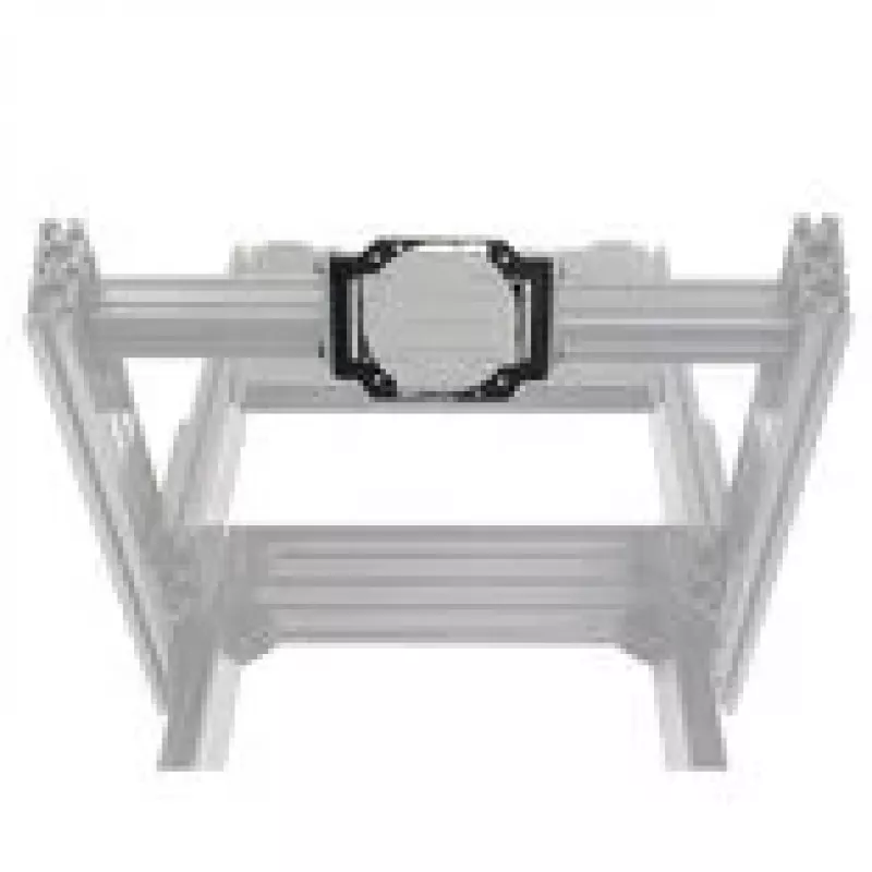 Asetek SimSports Front Mount pre Podium Brackets - čierna, 70 mm rozstup otvorov