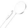 Bezdrôtová nabíjačka CHOETECH T518 15W Magnetic biela – Qi magnetická bezdrôtová nabíjacia podložka