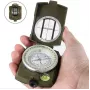 Ručný magnetický kompas EYESKEY EK-1001 — zliatina zinku, vodotesný, hĺbka 85 mm, 175 g