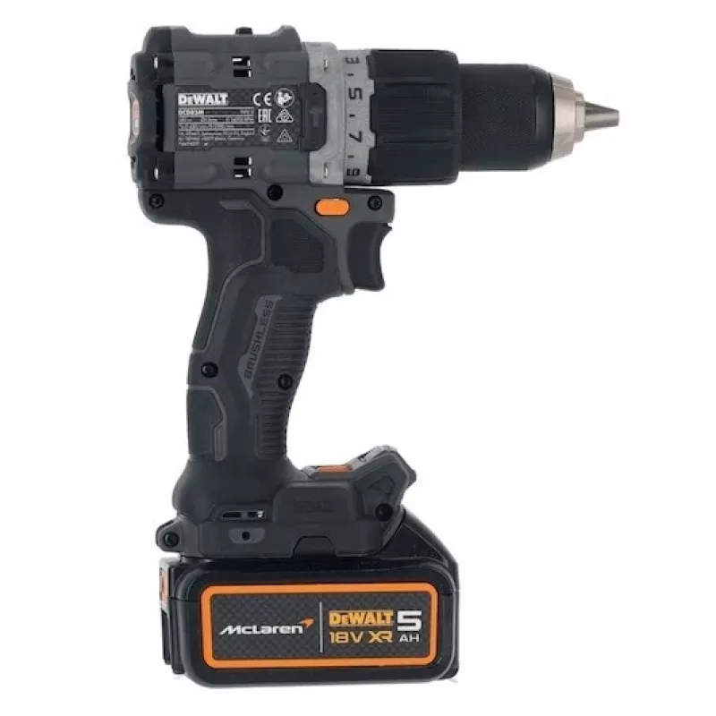 DeWalt MCLAREN DCD85MP2T vŕtačka-skrutkovačka 18V čierna, žltá