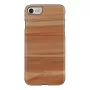 Puzdro Man&Wood Cappuccino/BL iPhone 7