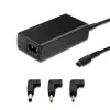 Qoltec 52415 napájací zdroj kompatibilný so Samsung Sony 65 W | 3 konektory | +napájací kábel