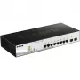 D-Link DGS-1210-10P Managed L2 Gigabit Ethernet (10/100/1000) Power over Ethernet (PoE) 1U čierny