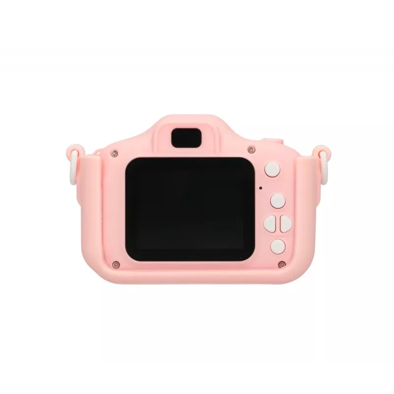 Digitálny fotoaparát pre deti Extralink H27 SINGLE PINK ružová biela 3 roky