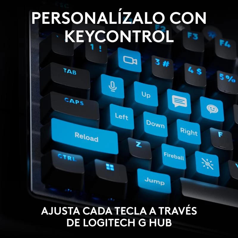 Klávesnica Logitech G PRO X TKL RAPID herná USB QWERTY čierna