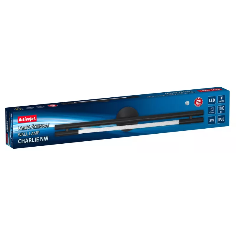 Nástenná LED lampa Activejet AJE-CHARLIE NW