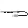 Manhattan USB-A 4-portový hub, 4x USB-A porty (1x 5 Gbps USB 3.2 Gen1…